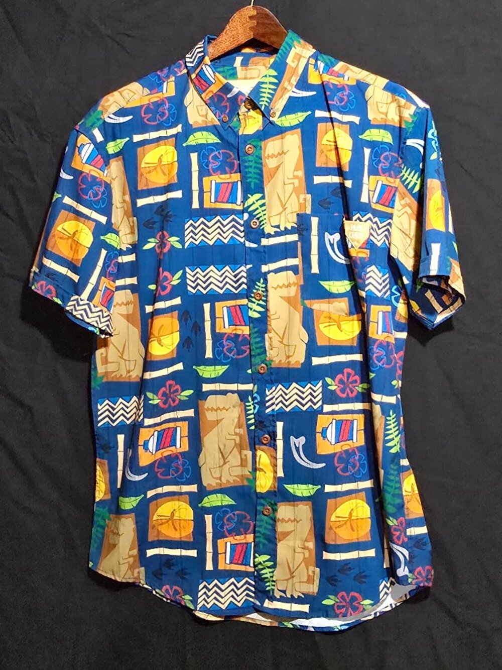 Park Candy Candy Floss Boom Shakalaka SS BF Multi Color Dinosaur / Fossil Sz L*